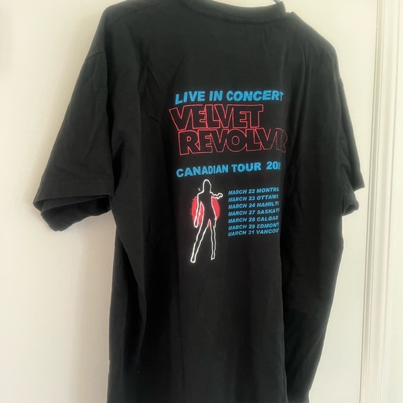 Vintage 2005 VELVET REVOLVER CONCERT T-SHIRT - Picture 6 of 9
